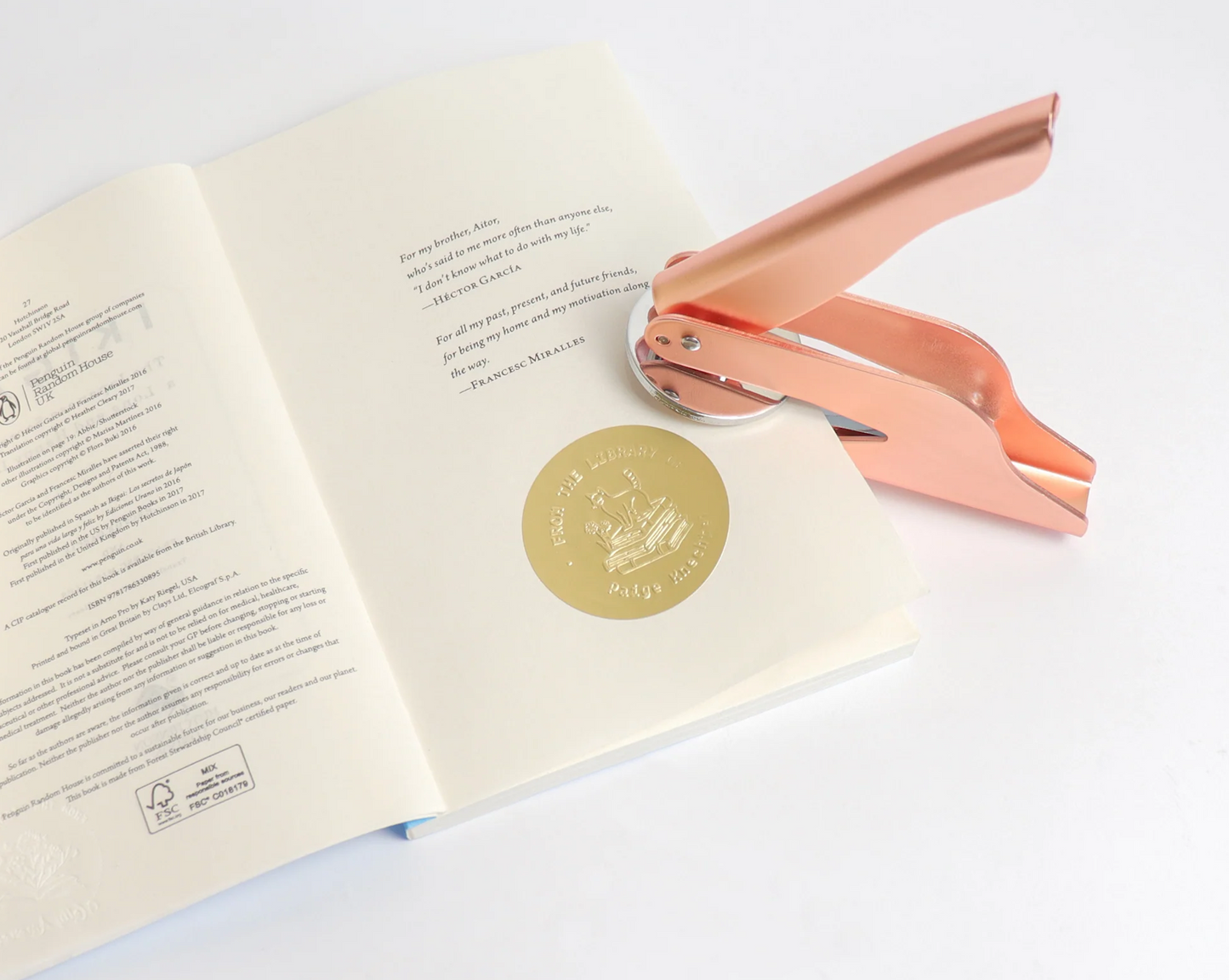 Book Embosser